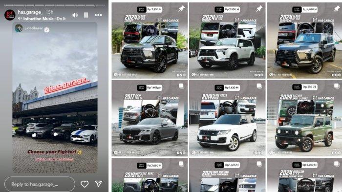 Penampakan showroom mobil mewah Haldy Sabri suami baru Irish Bella.