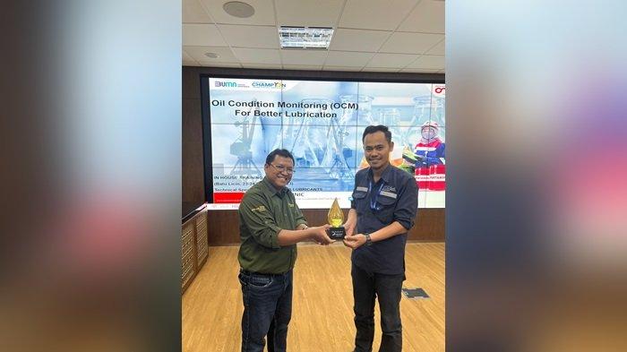Pertamina Lubricants (PTPL) menggelar serangkaian In House Training untuk Segmen Marine di Meeting Room PT Jhonlin Group di Jhonlin Tower, Batu Licin Kab. Tanah Bumbu