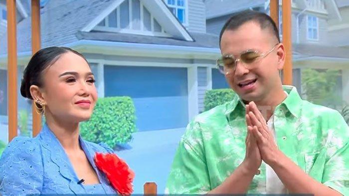 Momen Raffi Ahmad bertemu Yuni Shara.