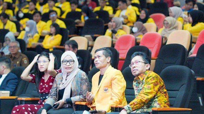 Rektor Universitas Lambung Mangkurat, Prof Ahmad Alim Bachri, menghadiri acara peluncurnan Program Wirausaha Merdeka (WMK) Angkatan ke-2 di General Building, Lecture Theatre, Kampus ULM di Kota Banjarmasin, Proivinsi Kalimantan Selatan, Senin (28/8/2023).