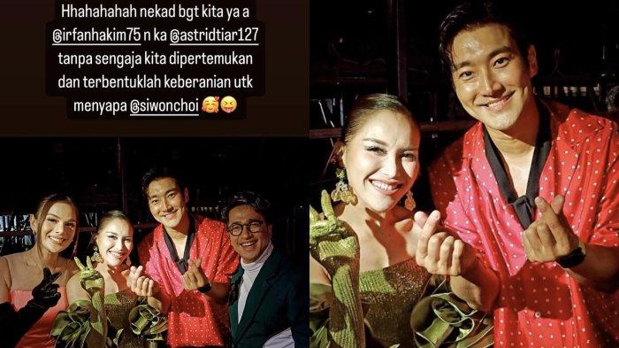 Selfie Ayu Ting Ting bareng Choi Siwon