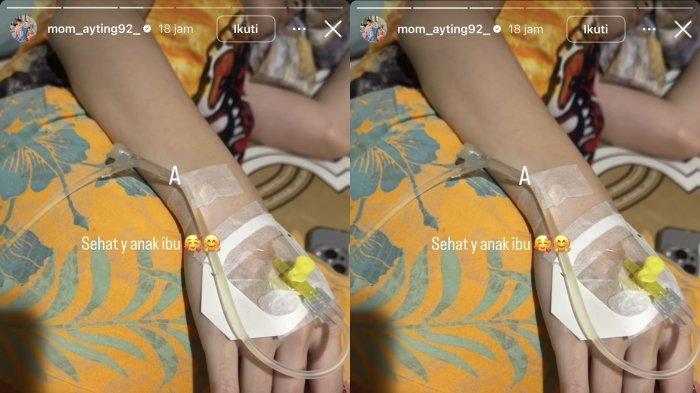 SAKIT - Umi Kalsum ungkap kondisi artis Ayu Ting Ting sedang sakit, dicapture (19/4/2025). Ibu Bilqis terbaring mendapatkan perawatan medis hingga absen dari acara Brownis Trans TV.
