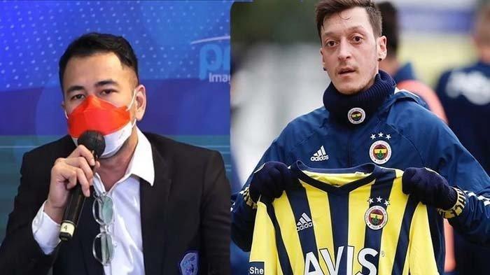 Mesut Ozil dan Raffi Ahmad.