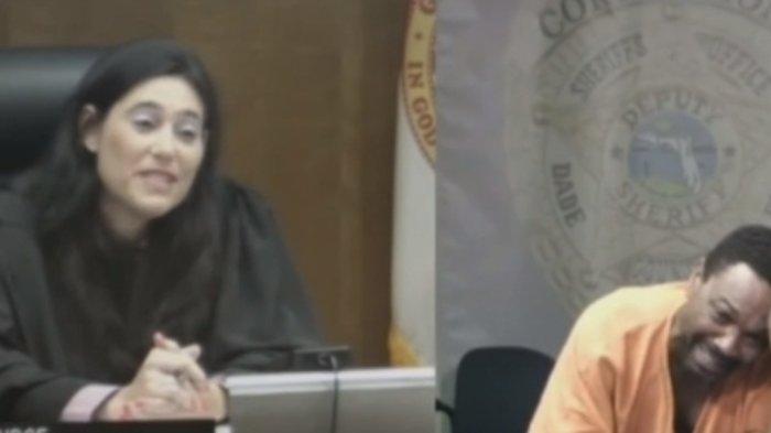 Pertemuan pertama seroang pencuri, Arthur Booth dengan teman SMP-nya yang menjadi hakim Hakim Mindy Glazer di ruang sidang pada 2015 lalu.