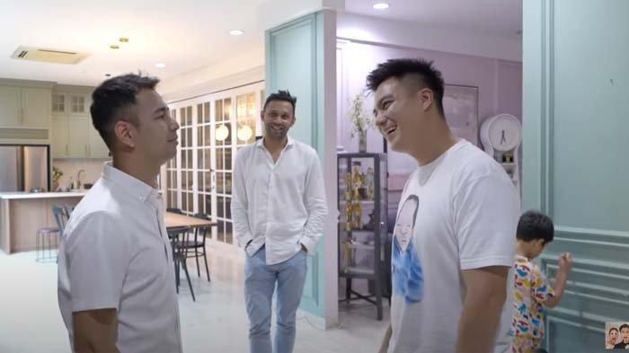 Raffi Ahmad dan Baim Wong.