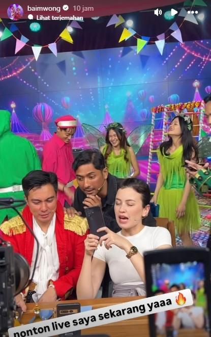 Baim Wong gaet Kimberly Ryder jualan online, Arya Saloka nimbrung.