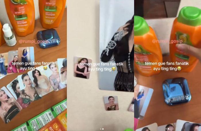 Fans nekat contek make up hingga sampo Ayu Ting Ting.