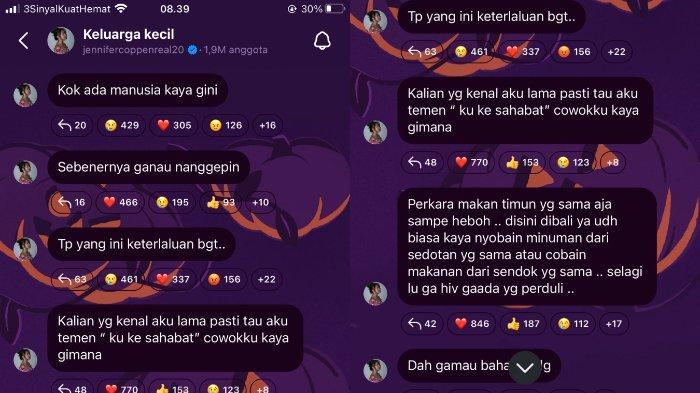 Klarifikasi Jennifer Coppen jawab cibiran netizen soal konten bareng Aisar Khaled.