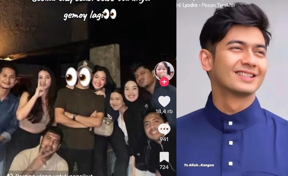 Kolase potret Teuku Ryan dan momennya kala bersama Stephanie Giscka.