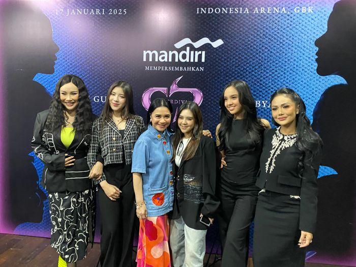Para penyanyi yang bakal tampil di Konser Super Diva.