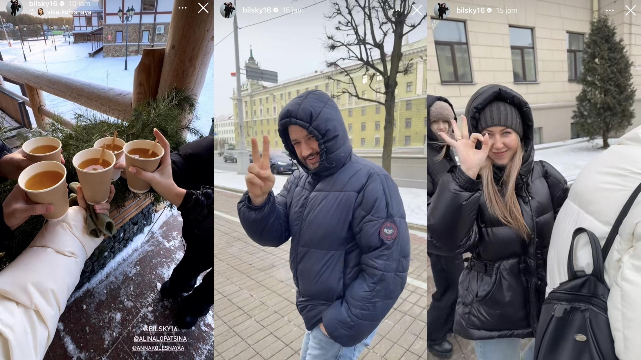 Pertemuan Billy Syahputra dengan saudara Vika di Eropa.