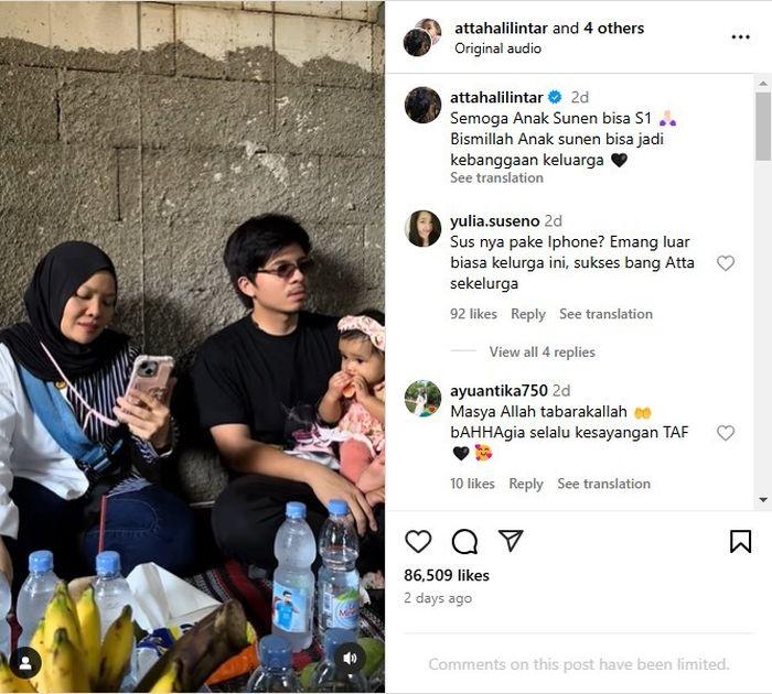 Postingan Atta Halilintar singgung soal biaya pendidikan anak sang ART.