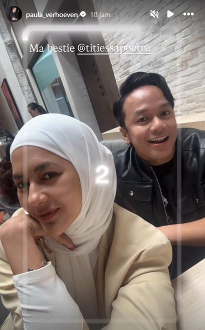 Postingan Paula di tengah ayah Baim Wong pulang dari RS.