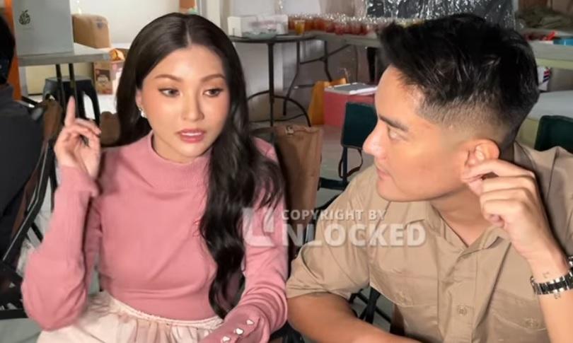 TATAPAN MATA - Tatapan mata Boy William pada Sarwendah yang terekam di youtube, 11 Februari 2025.