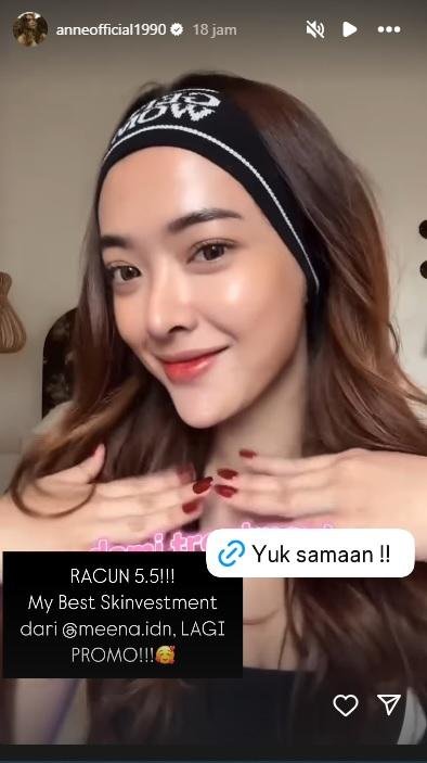 kemunculan Dara Sarasvati di Instagram Putri Anne, dicapture (6/5/2025)