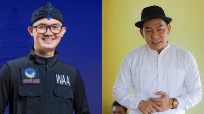 Asep Awaludin dan Rahmat Hidayat, dua caleg pendatang baru Partai NasDem yang lolos jadi anggota DPRD Banten Dapil Banten 10 di Pileg 2024