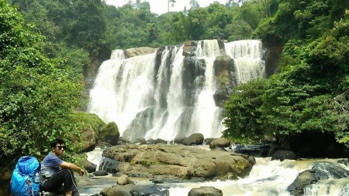 Potret indahnya Curug Malela.