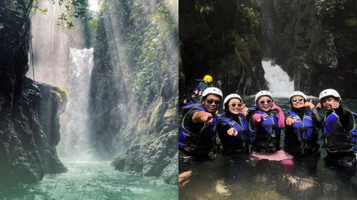 Kolase foto Curug Naga.