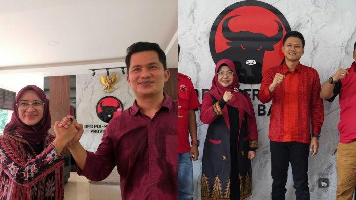 Fitron Nur Ikhsan - Diana Jayabaya dan Raden Dewi Setiani - Iing Andri Supriadi bakal calon Bupati dan Wakil Bupati Pandeglang