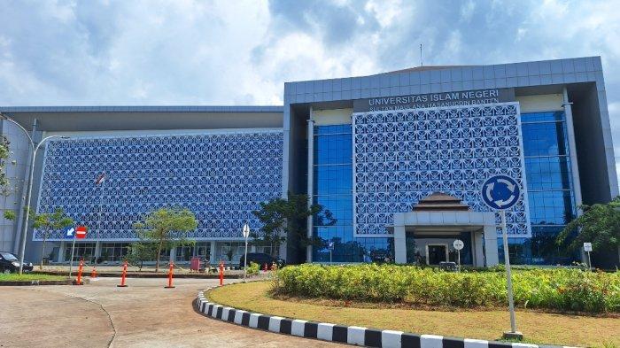 Potret Gedung Rektorat UIN Sultan Maulana Hasanuddin Banten, Kota Serang.