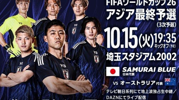 Bagaimana cara mudah menyaksikan live streaming Jepang vs Australia di HP dan laptop?