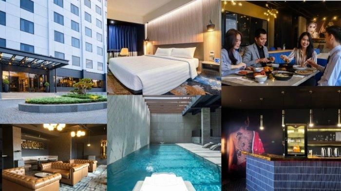 Kolase foto staycation di Hotel Aston Cilegon.