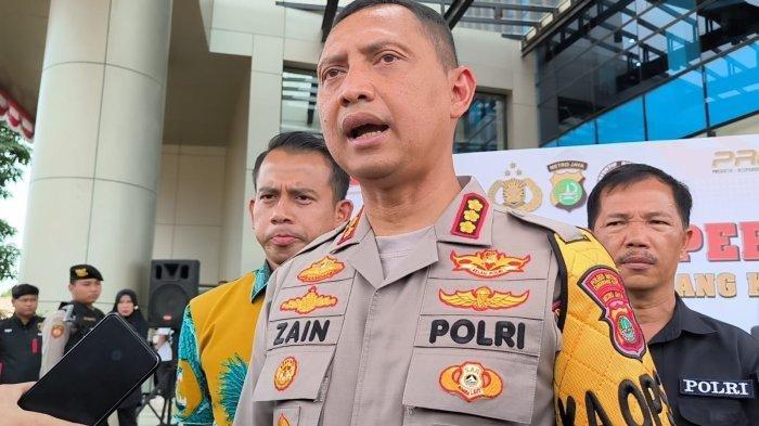 Kapolres Metro Tangerang Kota, Kombes Pol Zain Dwi Nugroho saat diwawancarai, pada Jumat (6/9/2024).