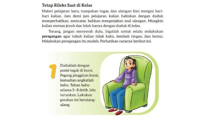 Mengapa penulis menganjurkan pembaca untuk melakukan peregangan?