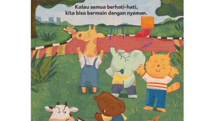 Permainan apa saja yang kalian lihat pada gambar itu?
