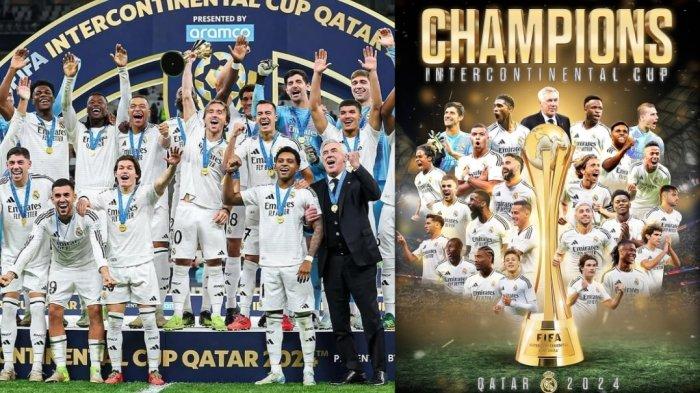 Real Madrid berhasil mengukir sejarah sebagai klub tersukses di dunia sepanjang sejarah.
