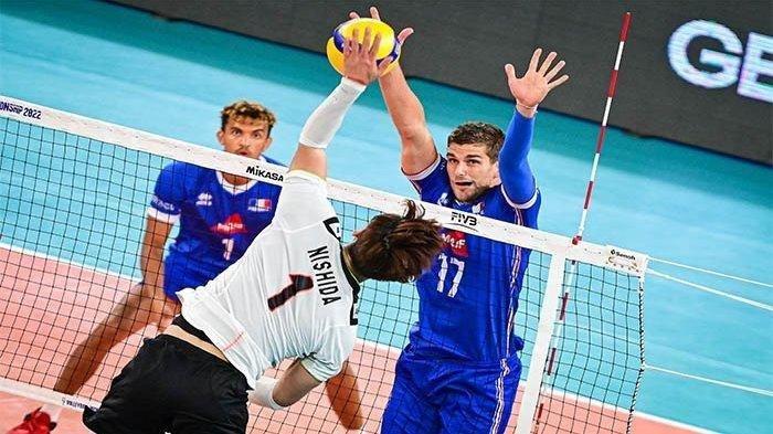 Head to head Jepang vs Slovenia di perempat final Volleyball Nations League 2023. Tim voli putra negeri sakura berpeluang lolos ke semifinal VNL 2023