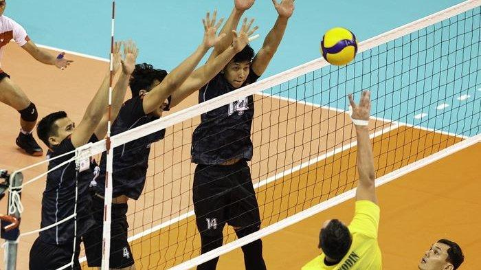 Timnas Voli Indonesia putra akan berhadapan dengan Thailand di babak 6 besar AVC Challenge Cup 2023.