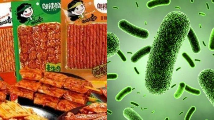 Badan Pengawas Obat dan Makanan merilis dafta merek makanan Latiao yang terkonfirmasi bakteri Bacillus cereus.