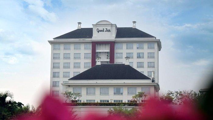 Potret Gedung Hotel Grand Zuri BSD City, di Kota Tangerang Selatan, Banten.