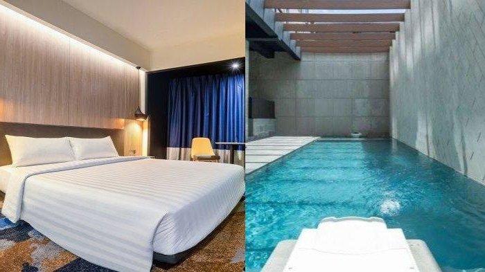 Fasilitas kolam renang dan kamar yang ada di Aston Cilegon Boutique Hotel.