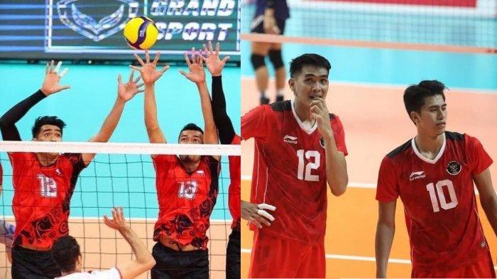 Duel antara Tim Voli Putra Indonesia vs Australia untuk memperebutkan posisi lima besar AVC Challenge Cup 2023.