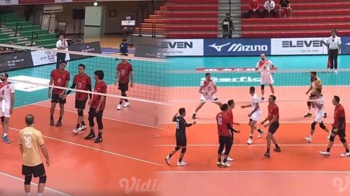 Service cce Farhan Halim menjadi pembuka kemenangan Timnas Voli Indonesia kala menghadapi Kazakhstan babak 12 besar AVC Challenge Cup 2023.