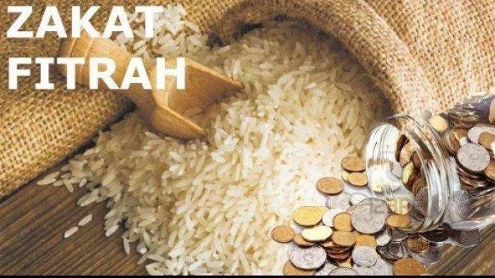 Ilustrasi zakat fitrah.