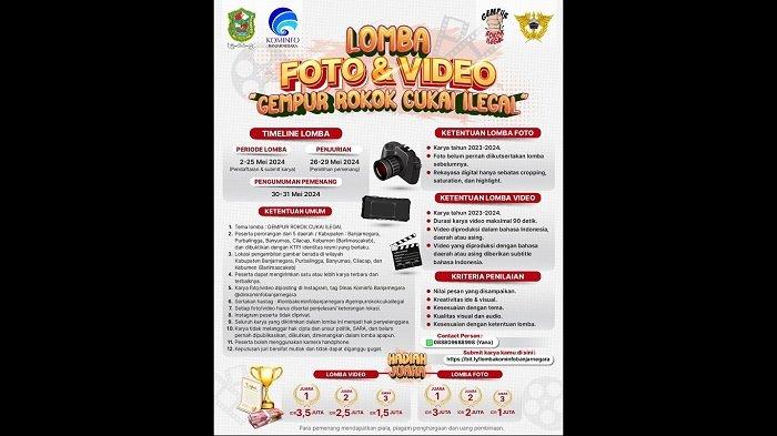 Dinas Komunikasi dan Informasi (Dinkominfo) Kabupaten Banjarnegara menggelar lomba foto dan video pendek bertema