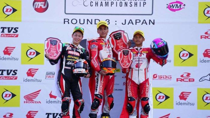 Tak Terbendung, Astra Honda Racing Team Dominasi Podium ARRC Jepang