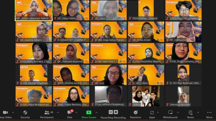Partisipan yang menghadiri program Youth Today X Global Volunteer AIESEC in Unsoed 2024.