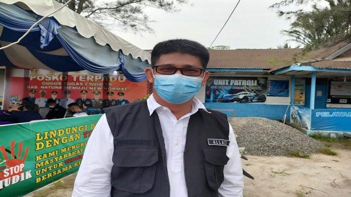 Kepala Dinas Perhubungan Kabupaten Natuna, Alazi.
