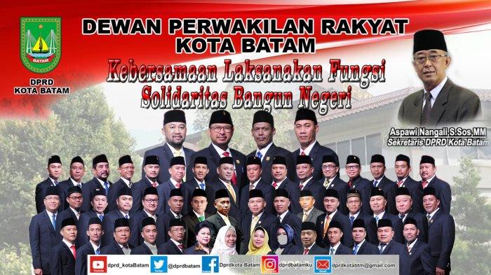DPRD Batam - Unsur pimpinan dan anggota DPRD Batam