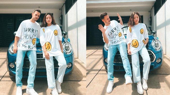 Kolase potret Antonio Dedola dan Loly anak Nikita Mirzani, sebagaimana melansir Instagram toni.dedola, Minggu (14/5/2023).