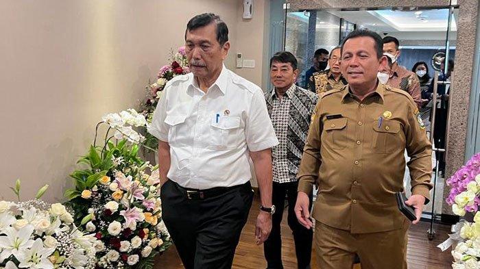 Gubernur Kepulauan Riau (Kepri), Ansar Ahmad bertemu Menteri Koordinator RI Bidang Kemaritiman dan Investasi (Menko Marvest), Luhut Binsar Panjaitan di Jakarta, Kamis (29/9/2022).