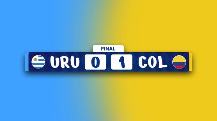 Hasil Semifinal Copa America 2024, Uruguay kalah 0-1 Kolombia, Rabu, 10 Juli 2024