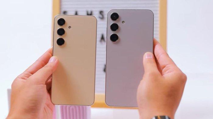 Ilustrasi Samsung S24 dan Samsung S24 Plus.