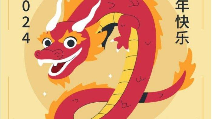 Ilustrasi Shio Naga 2024