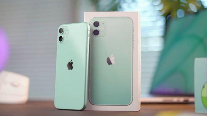 Ilustrasi iPhone 11 yang rilis tahun 2019
