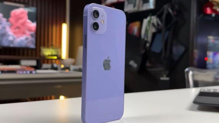 Ilustrasi iPhone 12 yang dijual di iBox.